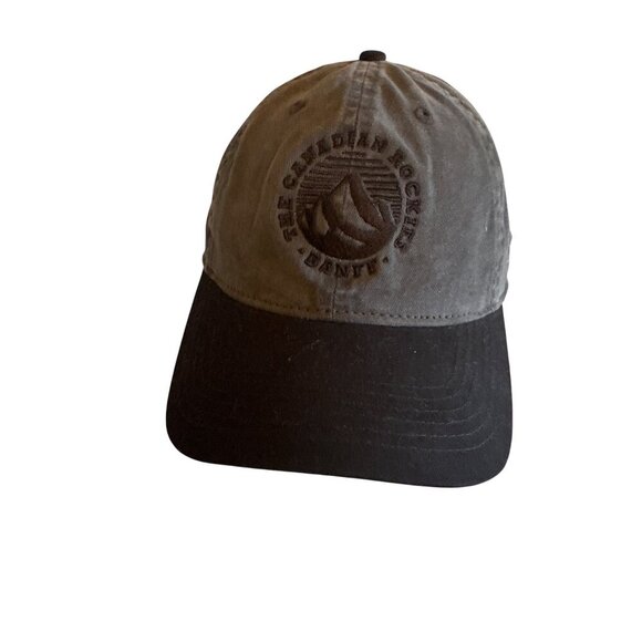 The Canadian Rockies Banff Embroidered Adjustable Baseball Cap By Lago Apparel C - Picture 1 of 6